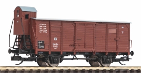 PIKO 47779 - TT - Gedeckter Güterwagen mit Bremserhaus, K.P.E.V., Ep. I
